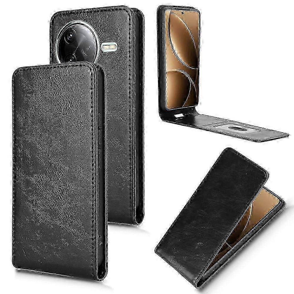 Coque de smartphone en cuir à rabat magnétique