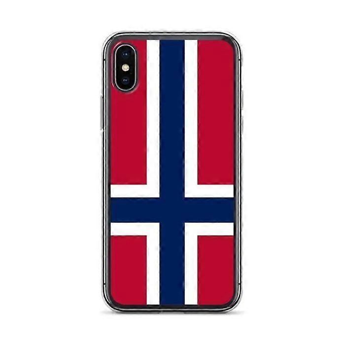 iPhone Case - Svalbard and Jan Mayen - Official Flag - Flexible - Multicolor - TPU