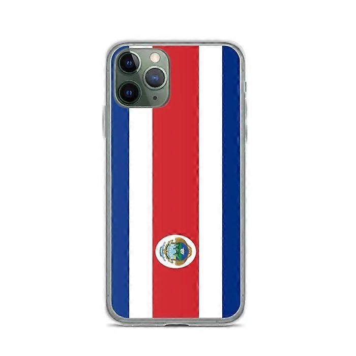 Phone Case - PIXELFORMA - Costa Rica Flag - Compatible with iPhone 11 Pro - Flexible - Durable