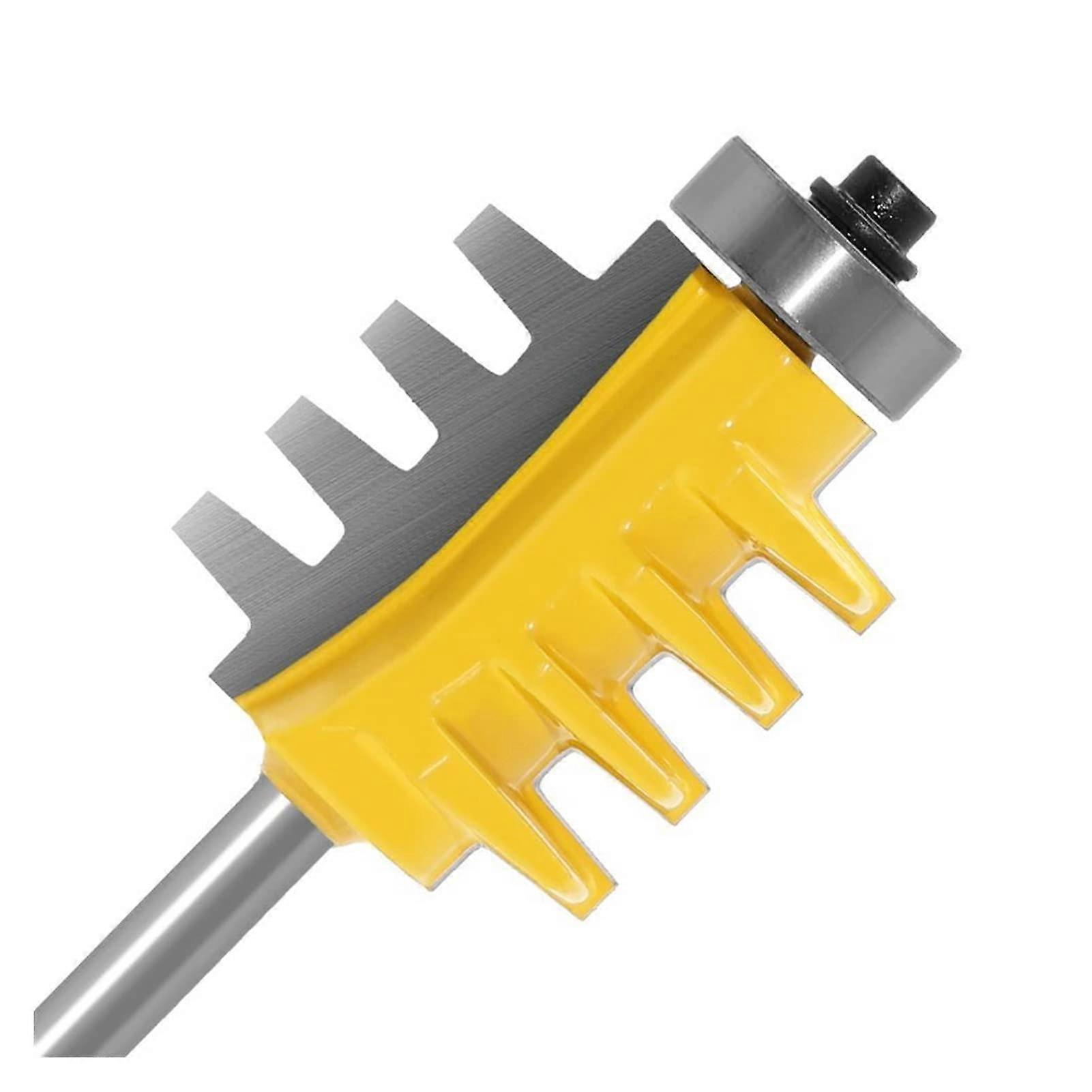 Hardware Milling Cutter Set Of 3 Pieces Of 6 Mm 1/4 Inch Shank Joints Assembling Router Bit