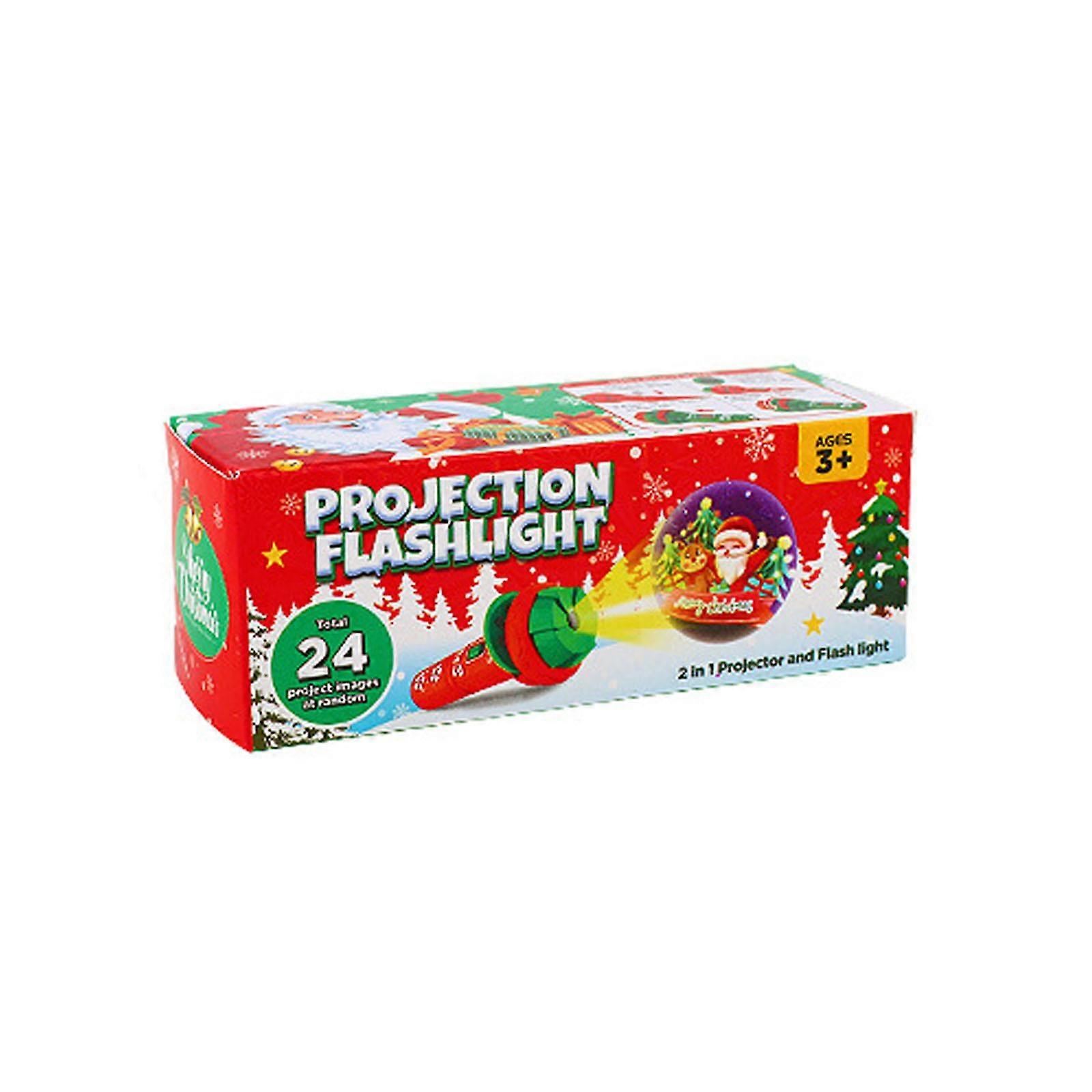 Bedtime Night Light Projector Slide Projector Torch Projection Light Christmas Projection Flashlight Light Toy Small