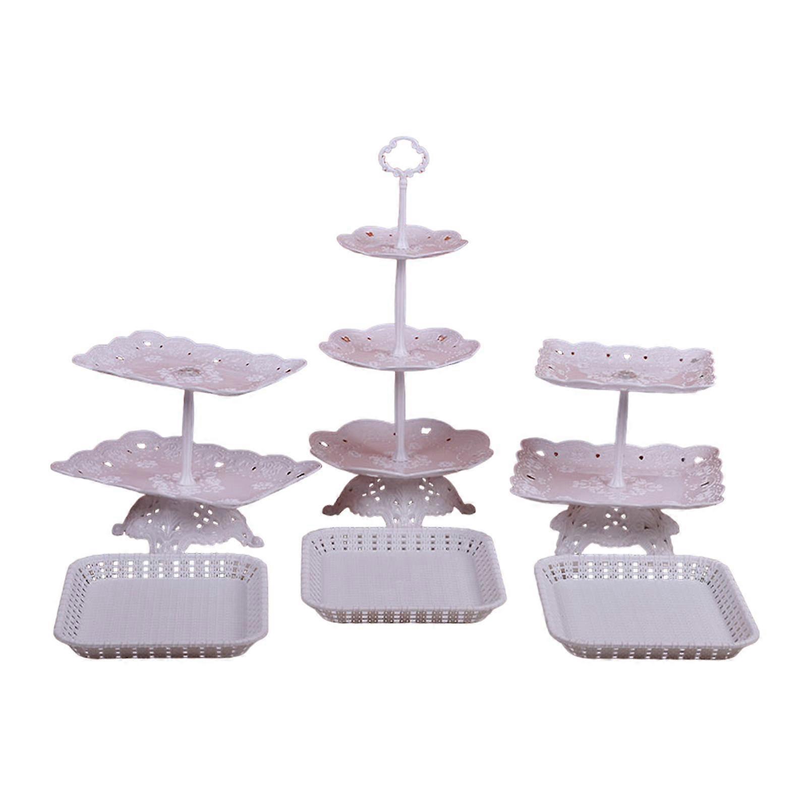 6Pcs Cupcake Stands for Dessert Wedding Dessert Display Household Table Serving