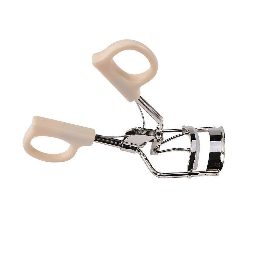 White (A)$Plastic handle portable metal eyelash curler one flying sky same style clip out sunflower eyelash curler