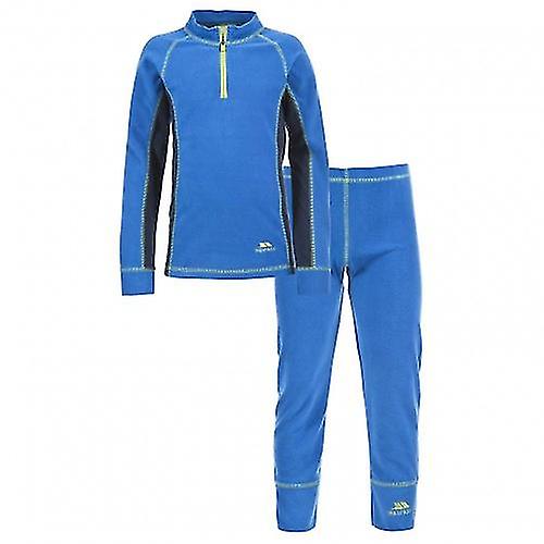 Trespass Childrens/Kids Bubbles Fleece Top And Bottom Base Layers