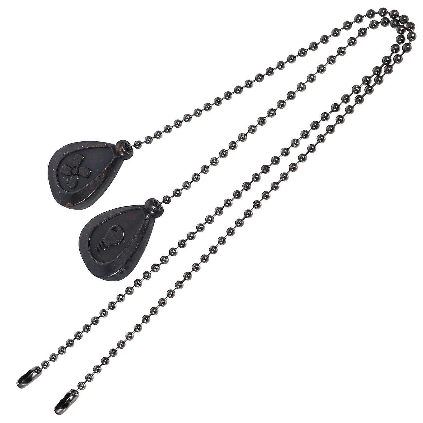 Decorative Pull Chain for Fans, Adjustable Chain for Ceiling and Table Lights