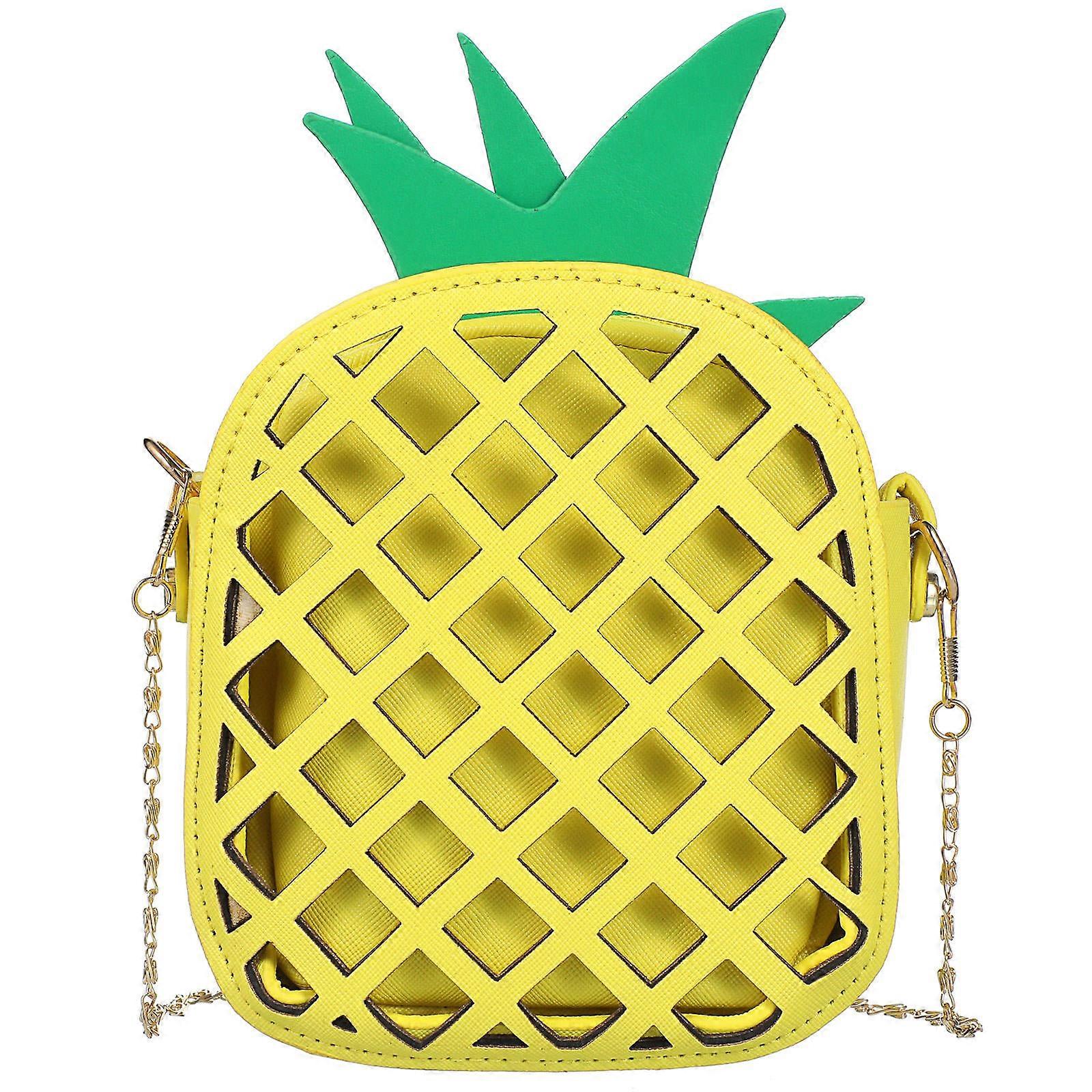 Modern Fruit Motif Bag, Two-in-One Usage Options, Everyday Fashion Accessory
