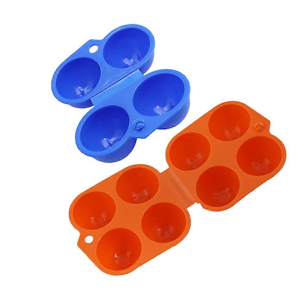 Practical Egg Holder with Multiple Grids for Camping BBQ and Daily Storage Needs