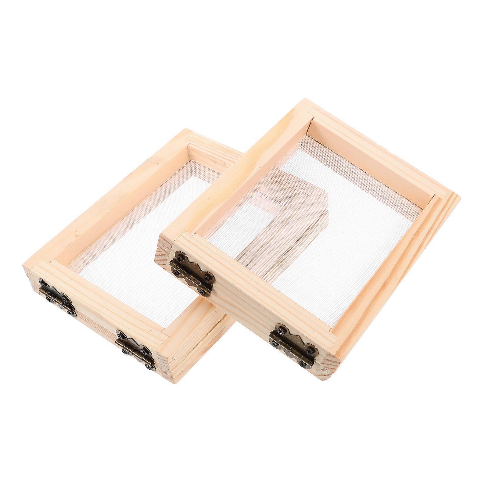 Paper Making Screen Kit, Versatile Frames for Crafting Enthusiasts