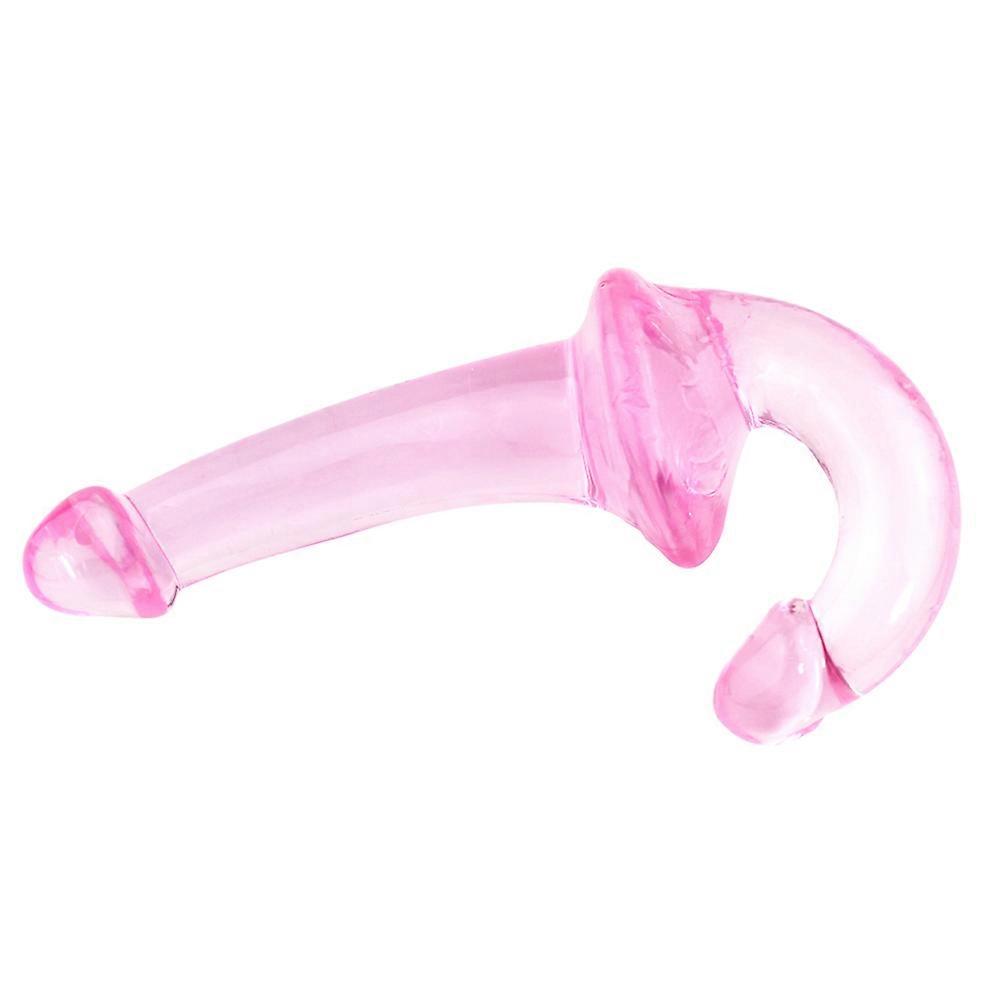 Simulation Vaginal Double Head Ergonomic Design For Pink 1Pcs