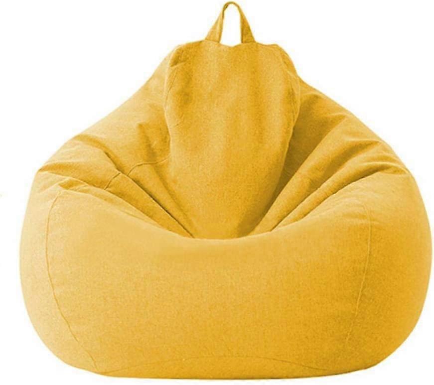 Classic Sofa Cover, Soft Lazy Puff Bean Bag without Filling, 100 x 120 cm Comfortable Home Decoration