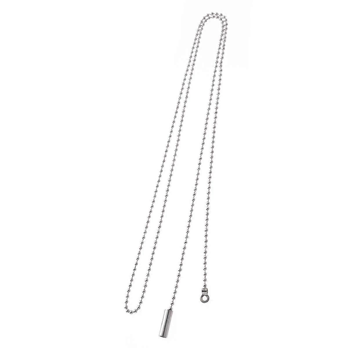 Replacement Ceiling Fan Light Lamp Switch Pull Chain Lighting Accessories (Silver)