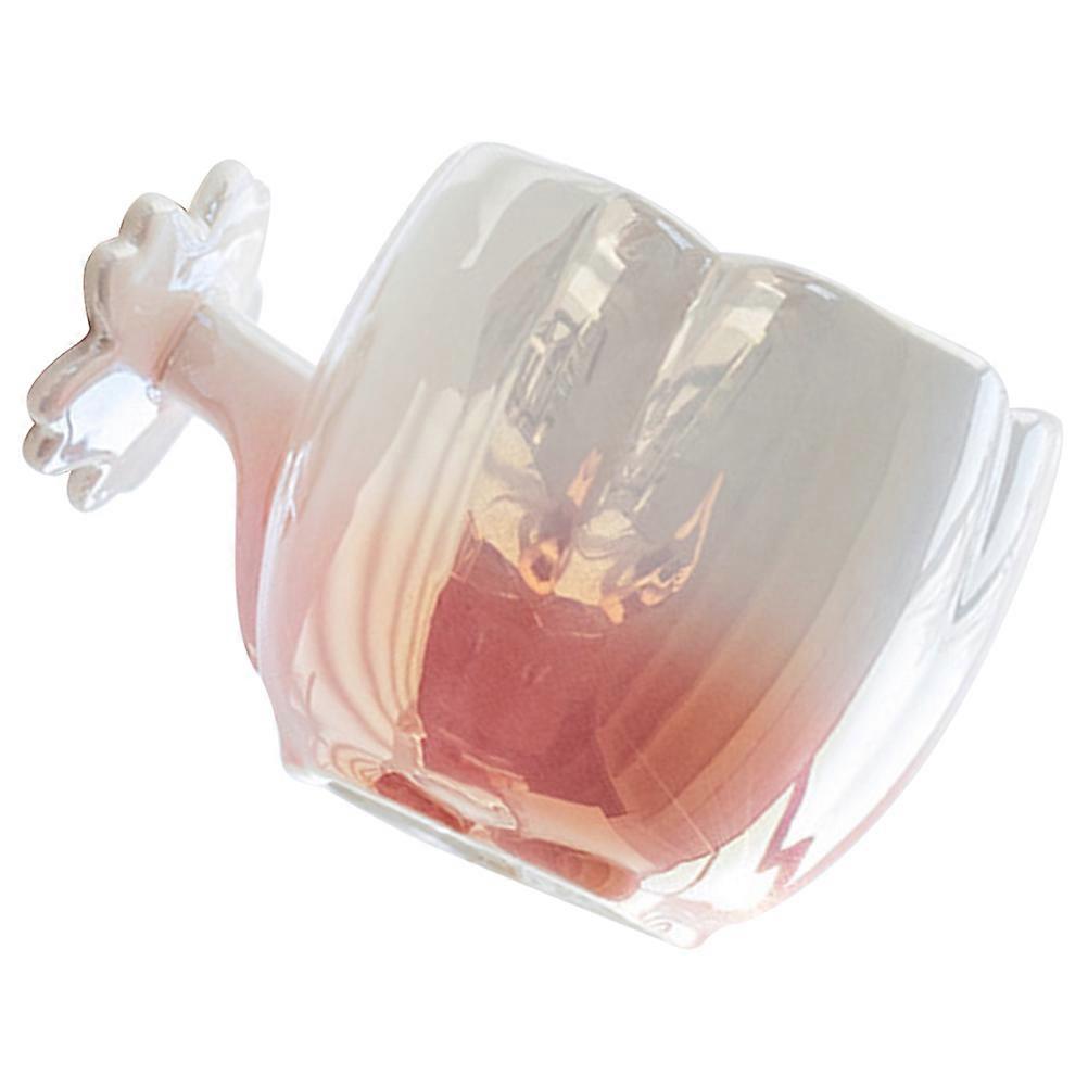 コーヒーミルクティーセラミックマグカップ液体収納ホルダーレストラン使用ピンクセラミック1個