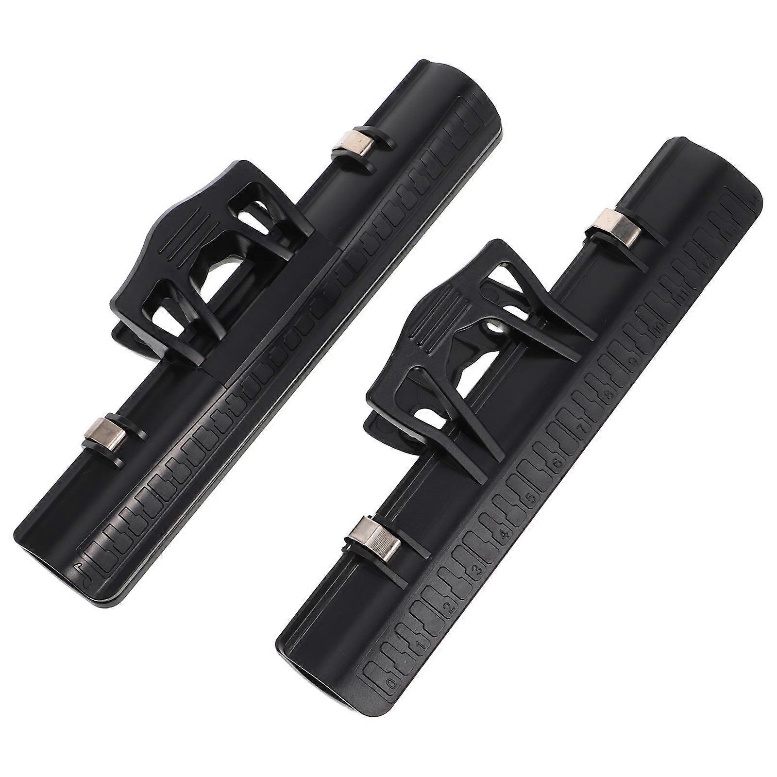 Music Paper Clips Thickened and Widened Design Securing Sheet Music For Students 15.00X4.50X3.00CM Black 2Set