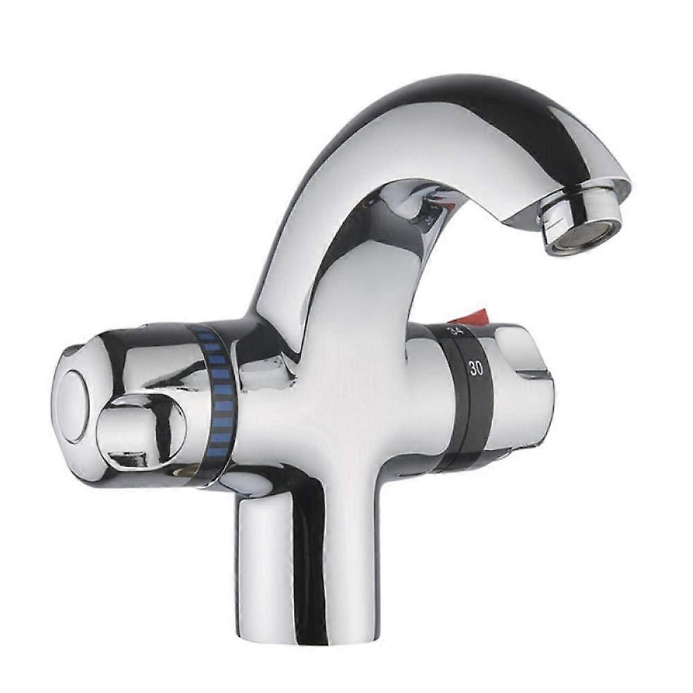 Thermostatic Kitchen Tap, Basin Mixer Tap for Bathroom and Kitchen, Constant Temperature Control