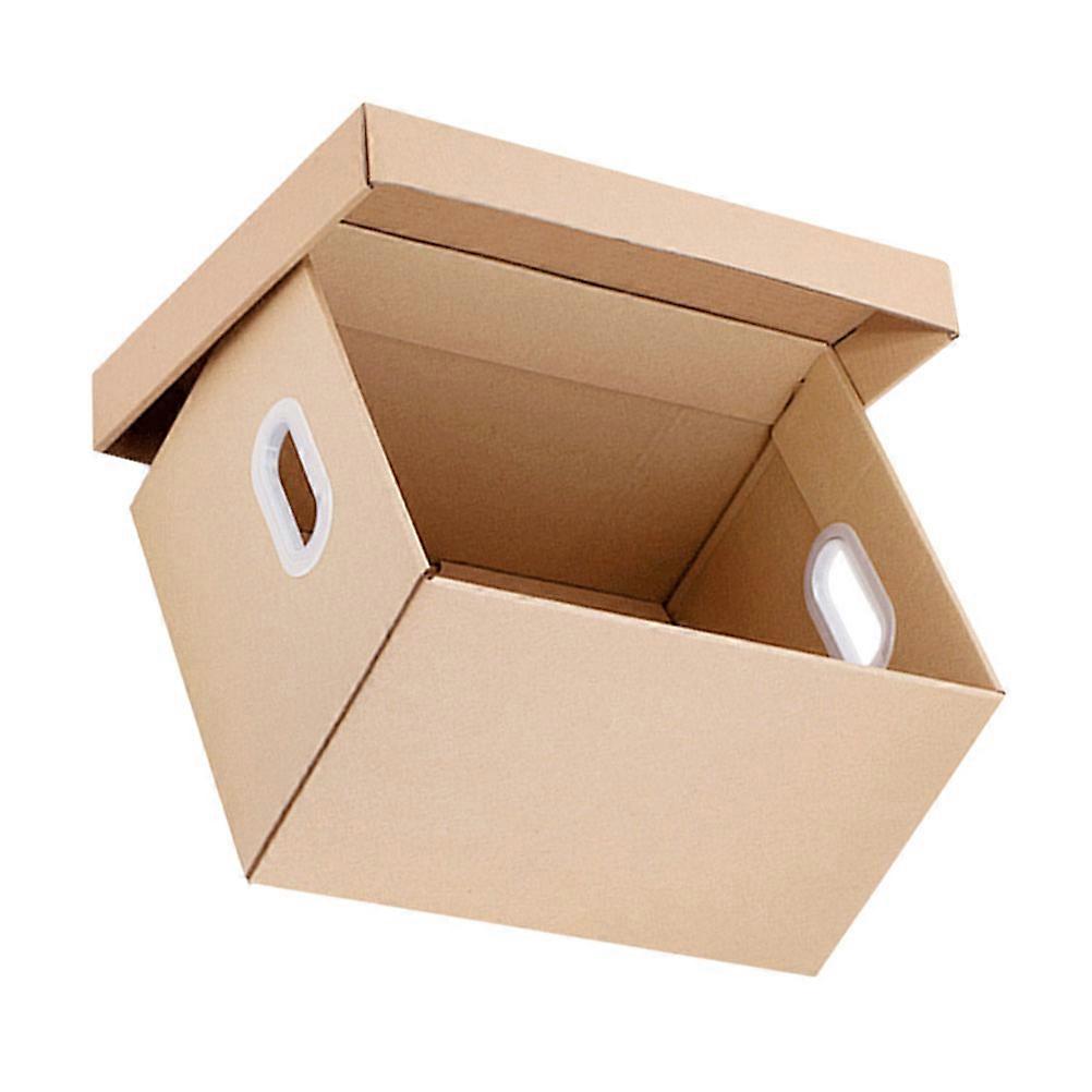 Document Box With Lid Travel Use Paper File Storage Holder General Users 1Pcs