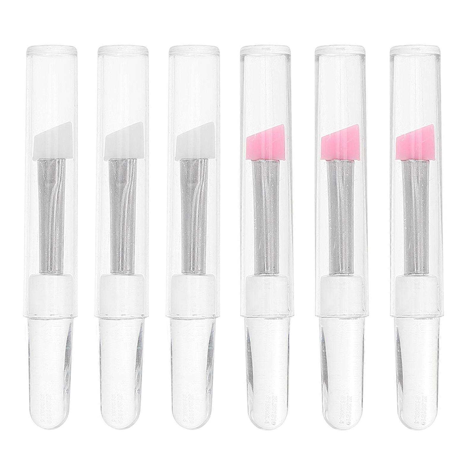 Here's a refined and professional product description for your **6pcs Silicone Eye Makeup Applicator Brushes**:
### π¨ 6PCS Silicone Eye & Lip