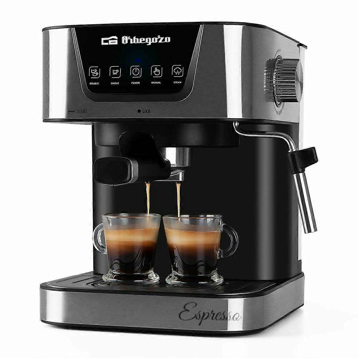 Machine à café expresso Orbegozo 17535 noire 1050 W 1,5 L
