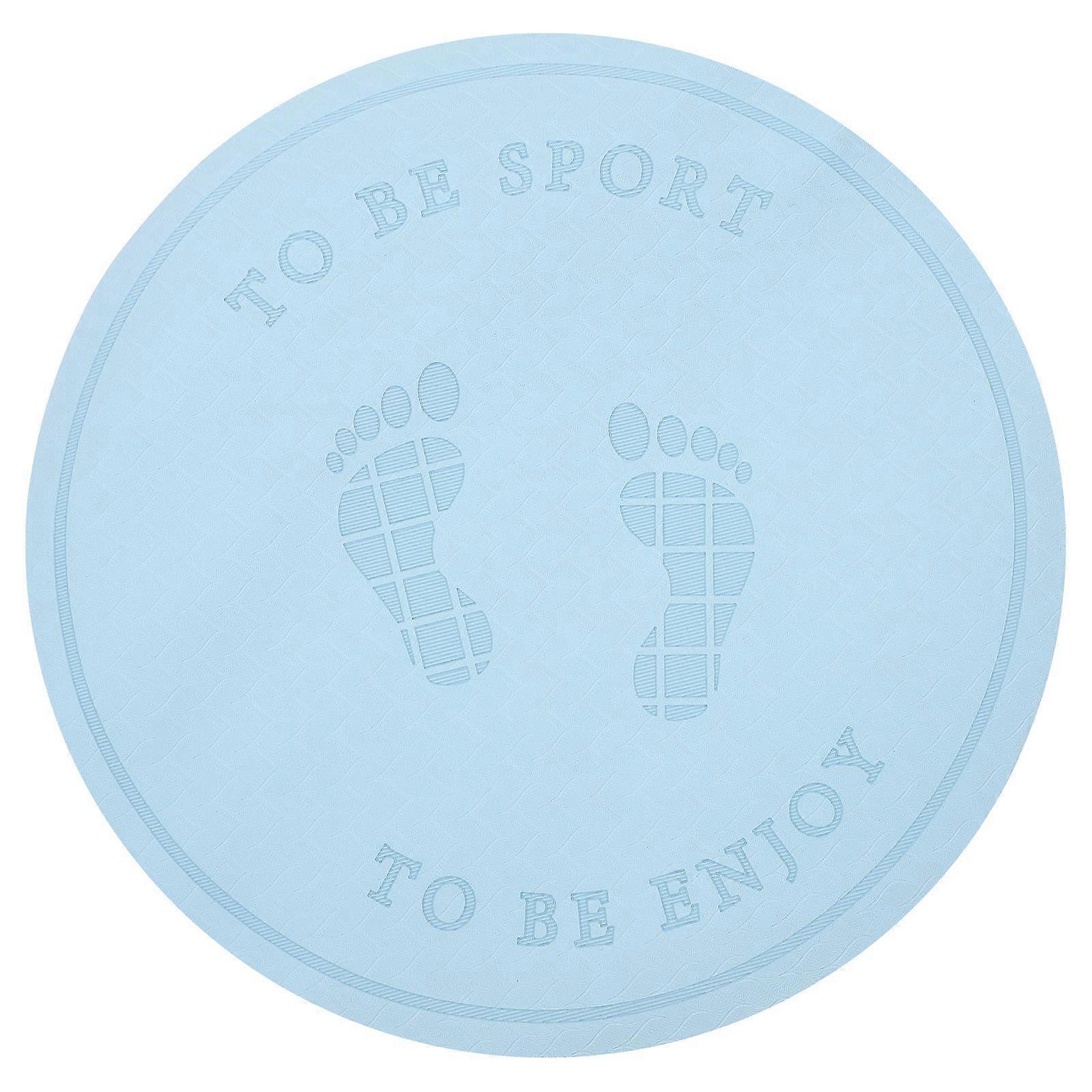 Round Jump Rope Mat Non-slip Gym Mat Indoor Skipping Mat Household Skipping Cushion