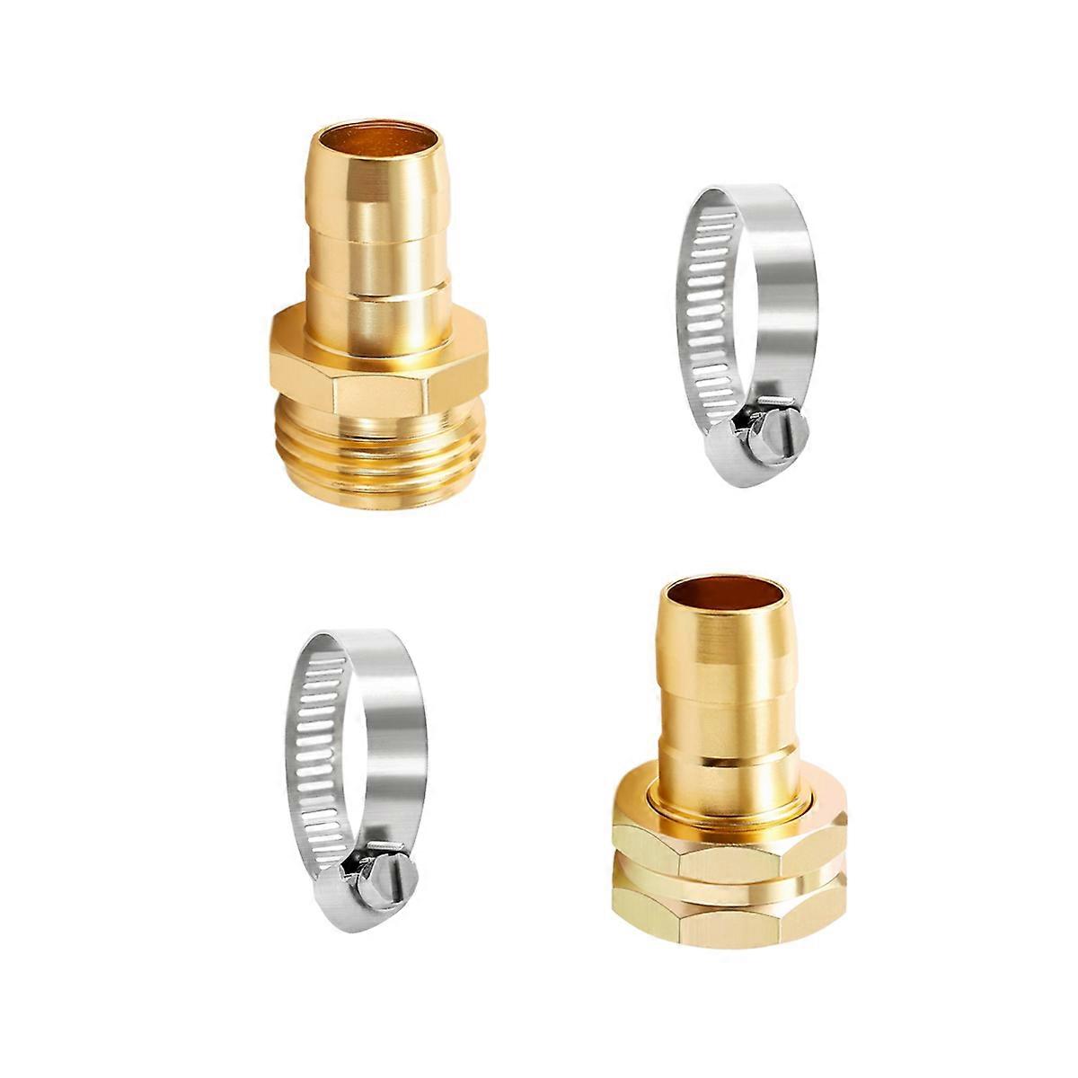 Hose Coupling Quick Connect ULTECHNOVO Set Pure Alloy Garden Water Sprayer Home Use Outdoor Cleaning 1Set