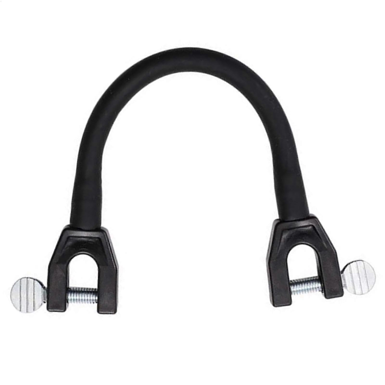 Ski Tip Connector Black | Portable Ski Training Aid for Beginners, Kids & Adults | Ski Tip Wedge Aid