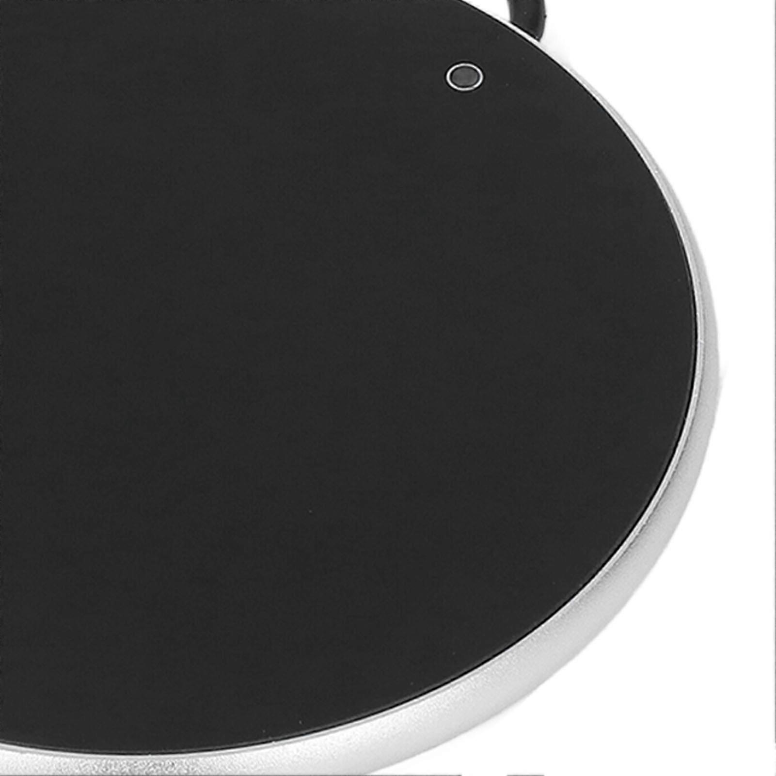 Coffee Mug Warmer 55°C Constant Temperature Space Saving USB Smart for Home Office Travel Silver