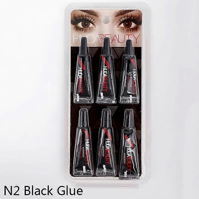 6 pcs/set Practical Waterproof Makeup Eyelashes Glue False Eye L N2