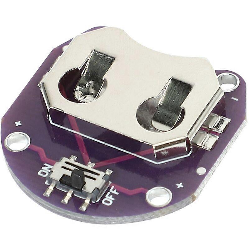 CR2032 button cell battery holder module for button cell.