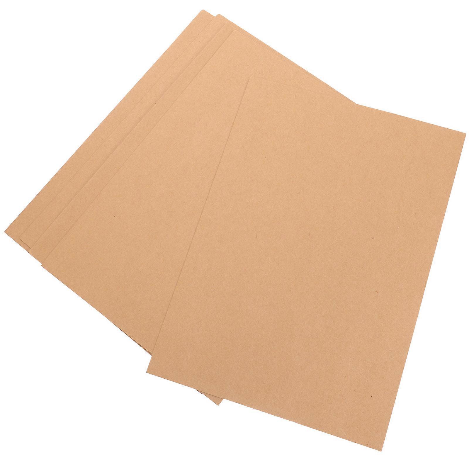 Blank Drawing Paper Thick Cardstock For Art Projects Diy Printing Light Brown 29.70X21.00X0.10CM 5 Sheets