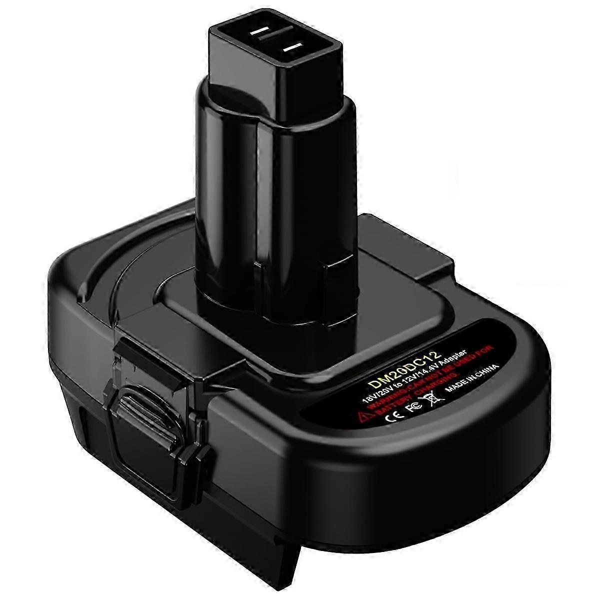 Battery Adapter for 20V or for 18V Li-Ion Battery Convert to for 12V/14.4V Ni- Power Tool