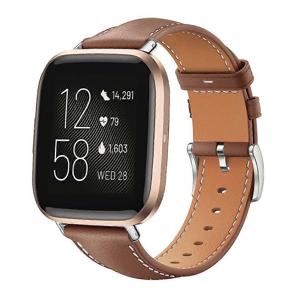 PU Watch Strap For Fitbit Versa 2 / Versa / Versa Lite 20mm