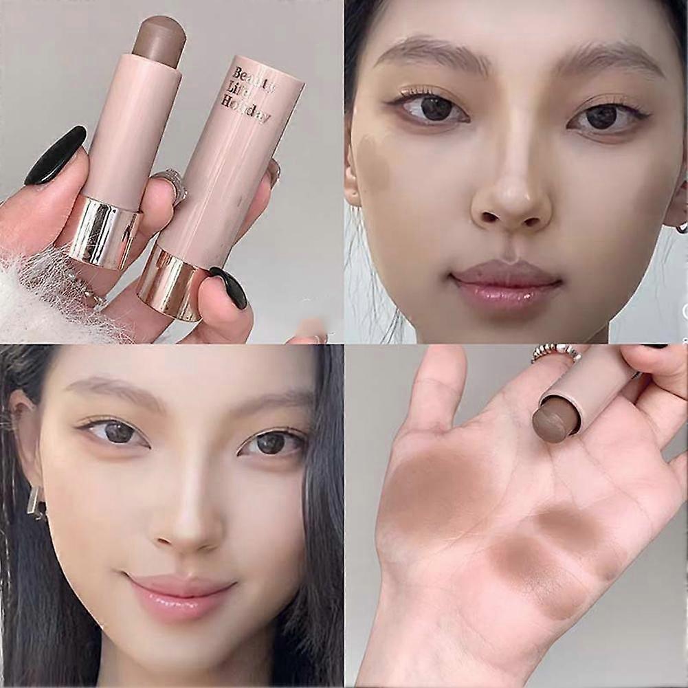 Moisturizing Matte Concealer Contour Stick Smooth Lasting 3D Nose Shadow