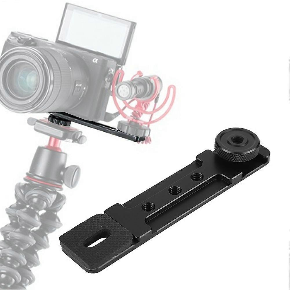 Tripod and Hot Shoe Extension Bracket for Sony A6400 and A6300, for Canon M6 and M50 Mirrorless Camera