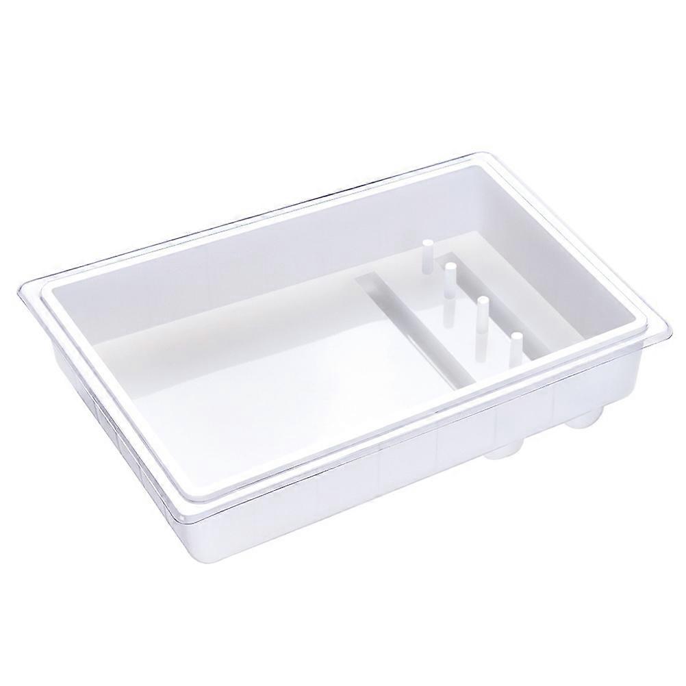 DIY Kalimba Mold for Thumb Piano Making Durable Silicone White Nonstick Easy to Clean and Separate