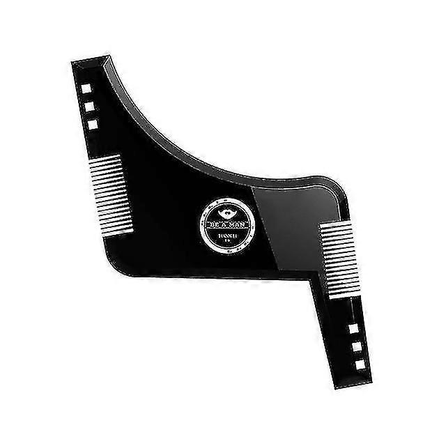 Beard Styling Template Comb - Mustache Symmetry Trimming Stencil