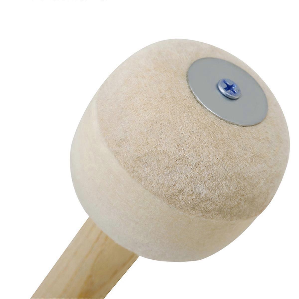 Snare Drum Hammers Hardwood Drum Hammers Rubber-Tipped Drum Hammers Wool Drum Hammer Wooden Drum Ham