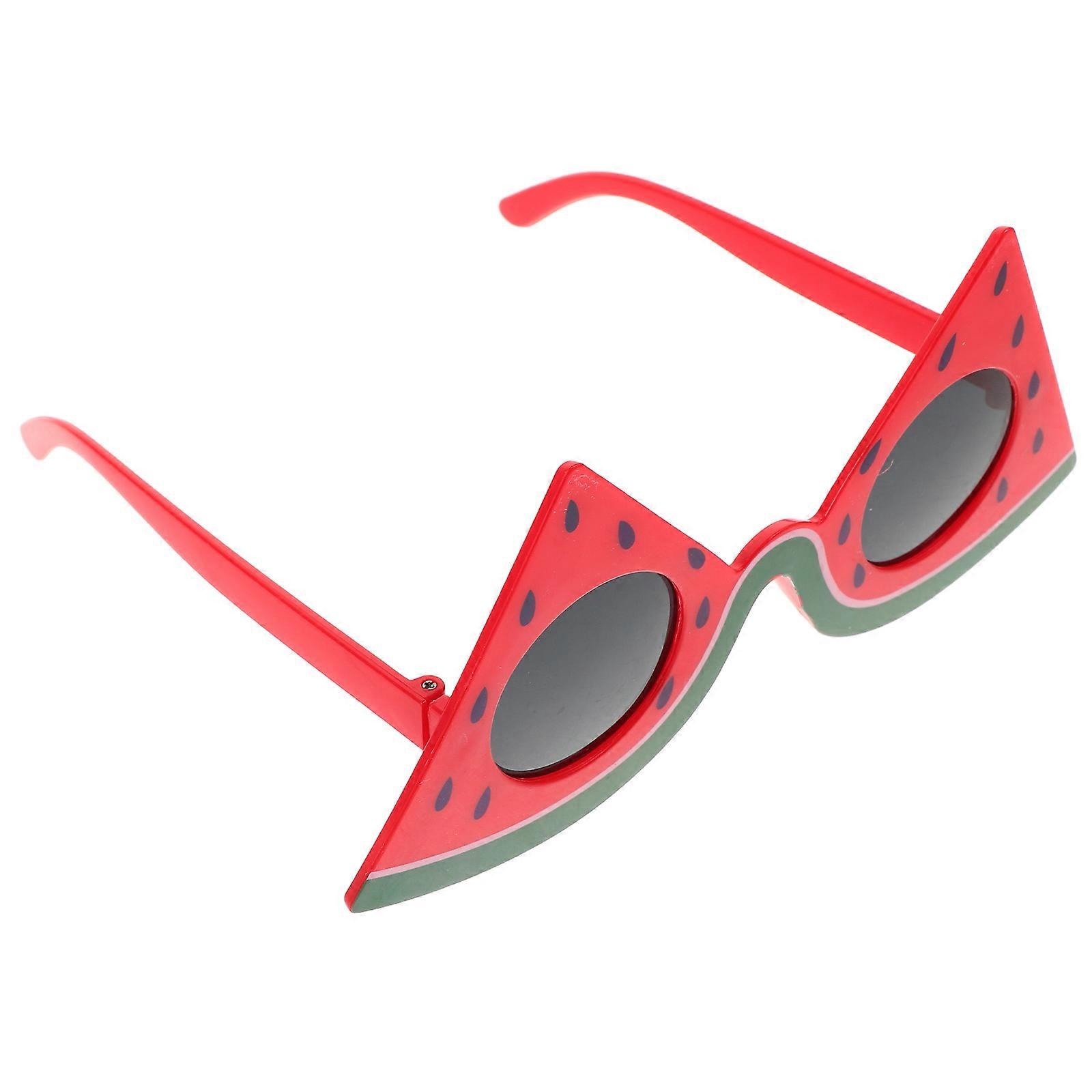 Silly Glasses Watermelon Photo Prop Ideal For Picnics Quirky Design Plastic Material 1Set