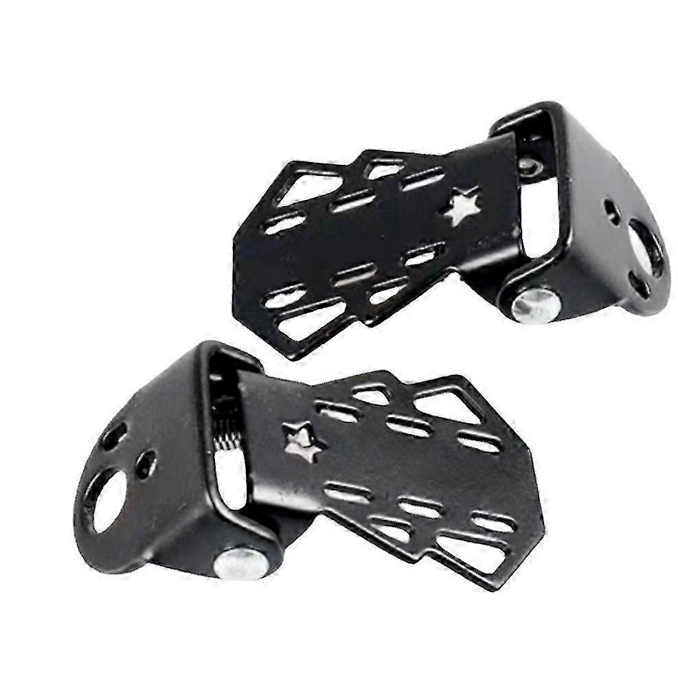 2 adet Bisiklet Arka Ayak Pedalı Bisiklet Çocuklar İçin Katlanabilir Ayak Dayanağı Arka Koltuk Güvenliği Kaymaz Ayak Dayanağı