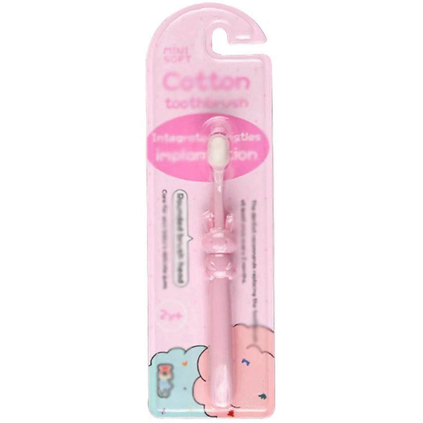 Extra Soft Kids Toothbrush 3 Pack Manual for Ages 2-10, Gentle Bristles for Healthy Teeth and Gums