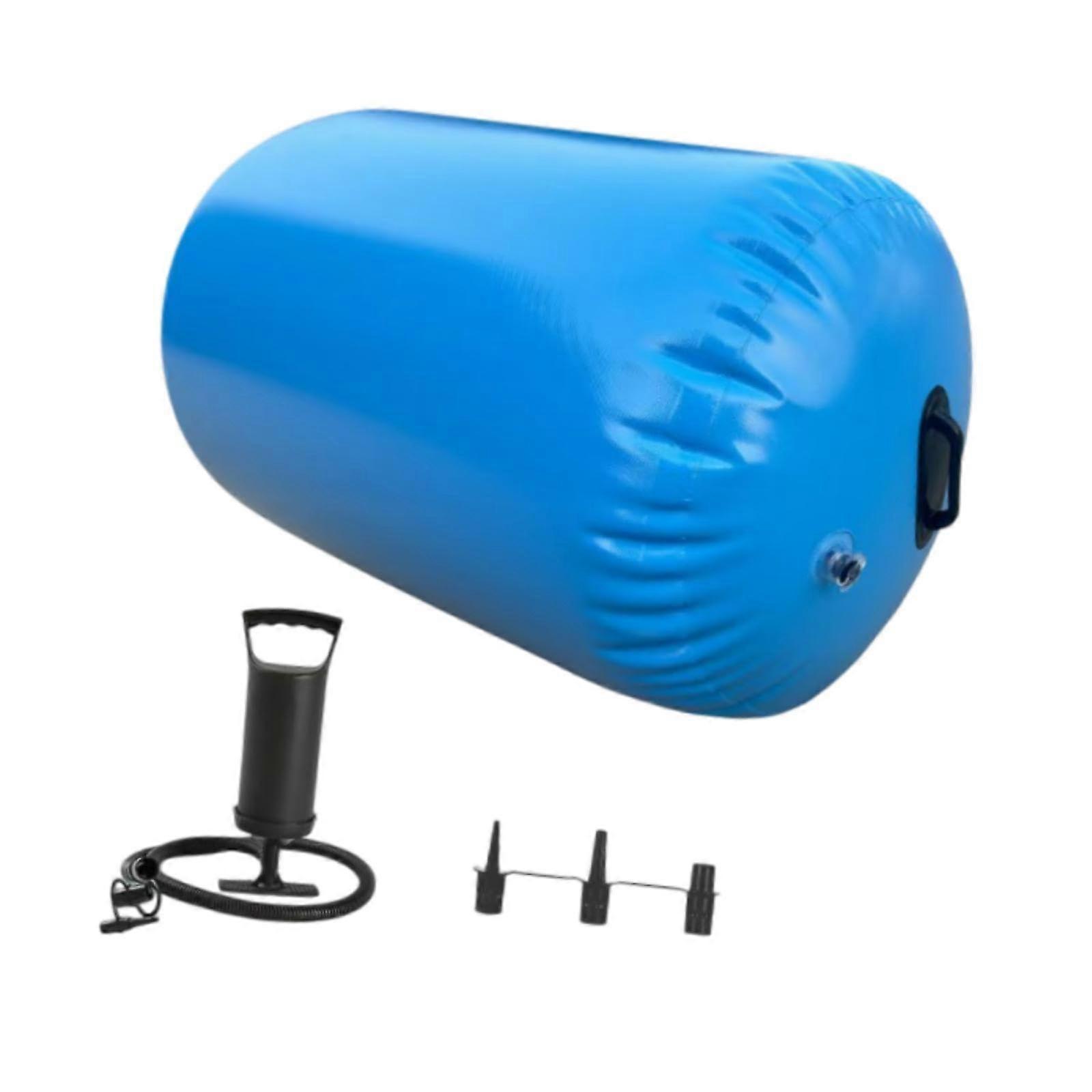 Portable Air Barrel for Gymnastics and Fitness Training in blue