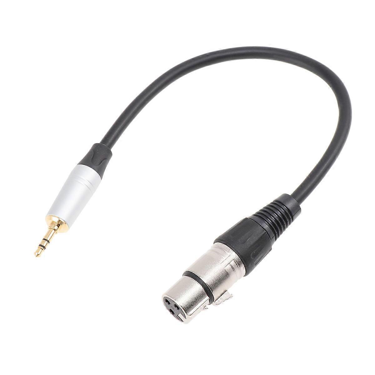 It looks like you're referring to a **0.3m Stereo Male to XLR Male Audio Adapter Cable**, possibly for connecting microphones to cameras or other