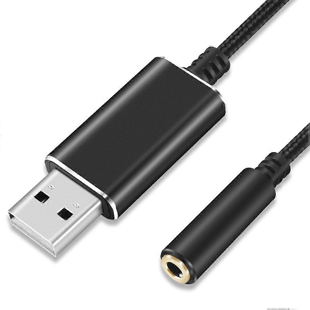 USB o Adapter for PC/PS4 - Stereo Sound, Plug & Play, Durable Metal Design