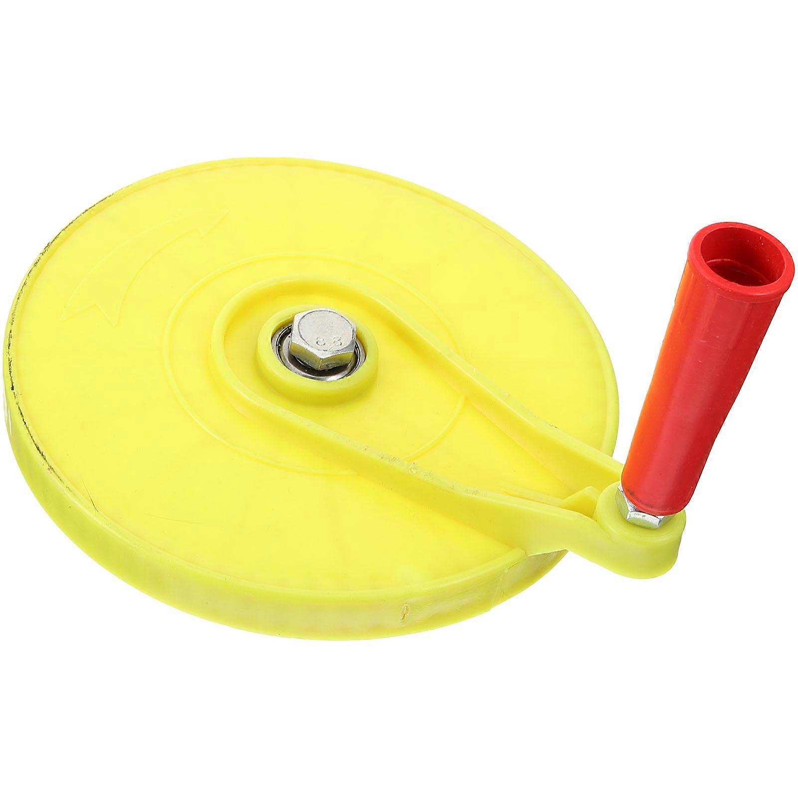 Hand Crank Mill Plastic Material Lifting Transportation 7.7×6.5×5.9in 1Set