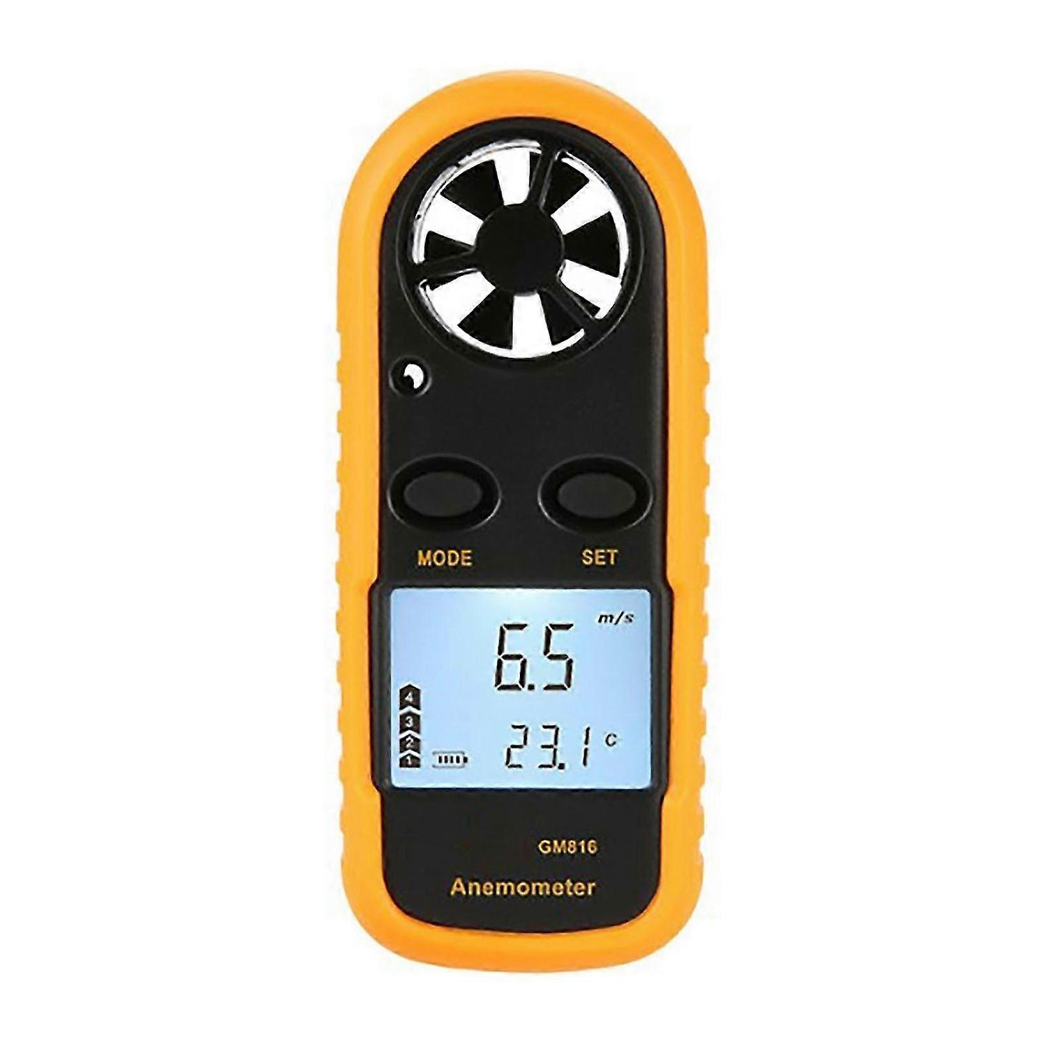 Wind Speed Meter Chill Tester Velocity Gauge Digital Anemometer for Industry Agriculture