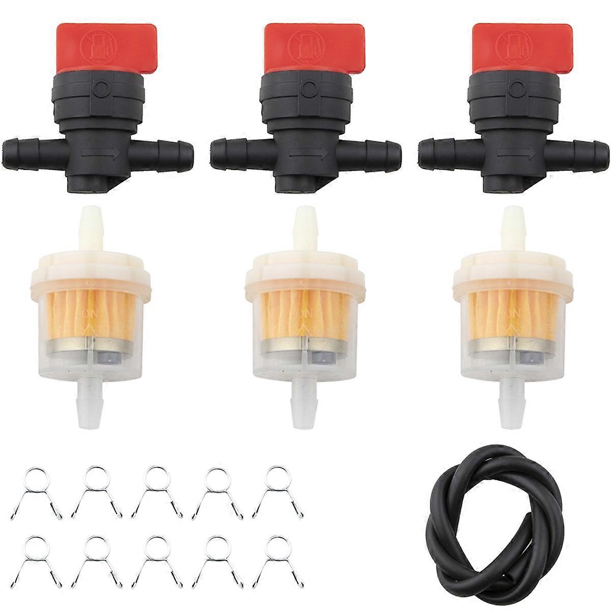Fuel Shut-Off Valve Fuel Filter Line Intake Hose Kit 698183