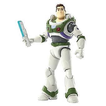 Buzz Lightyear HHJ79 Space Ranger Alpha Suit Figure, 13 cm con spada laser