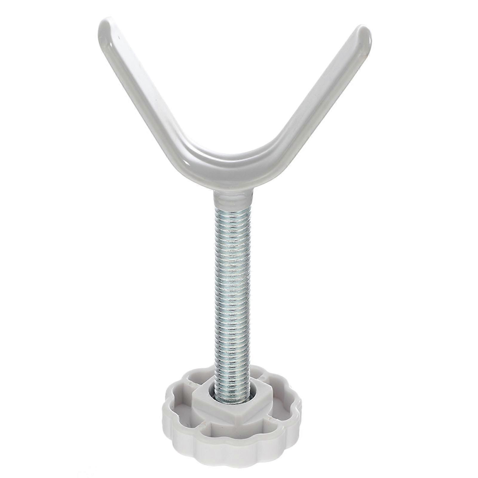 Raccord de garde-corps en alliage pour un usage domestique avec et boulons réglables 1 pc argent