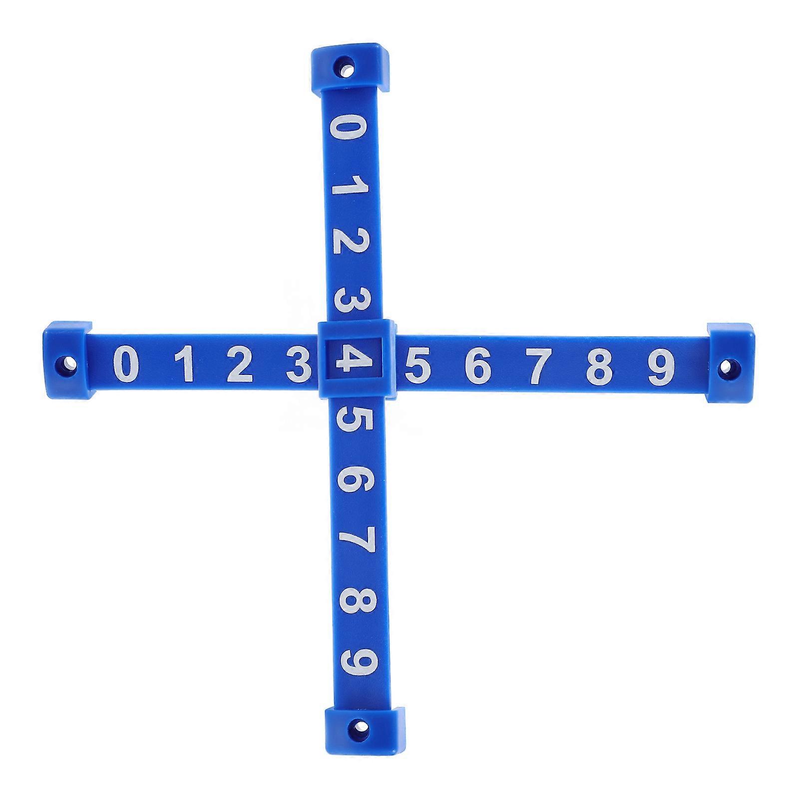 Foosball Score Indicators Rectangular Frame PP Indoor Gaming 18.00X2.00X1.10cm Counting 2Pcs
