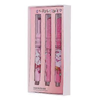 3pc Lip Gloss Set Cute Bunny Shell Hydrating Moisturizing Teen Girls Makeup Lip Makeup Set Type A 3pcs 2g