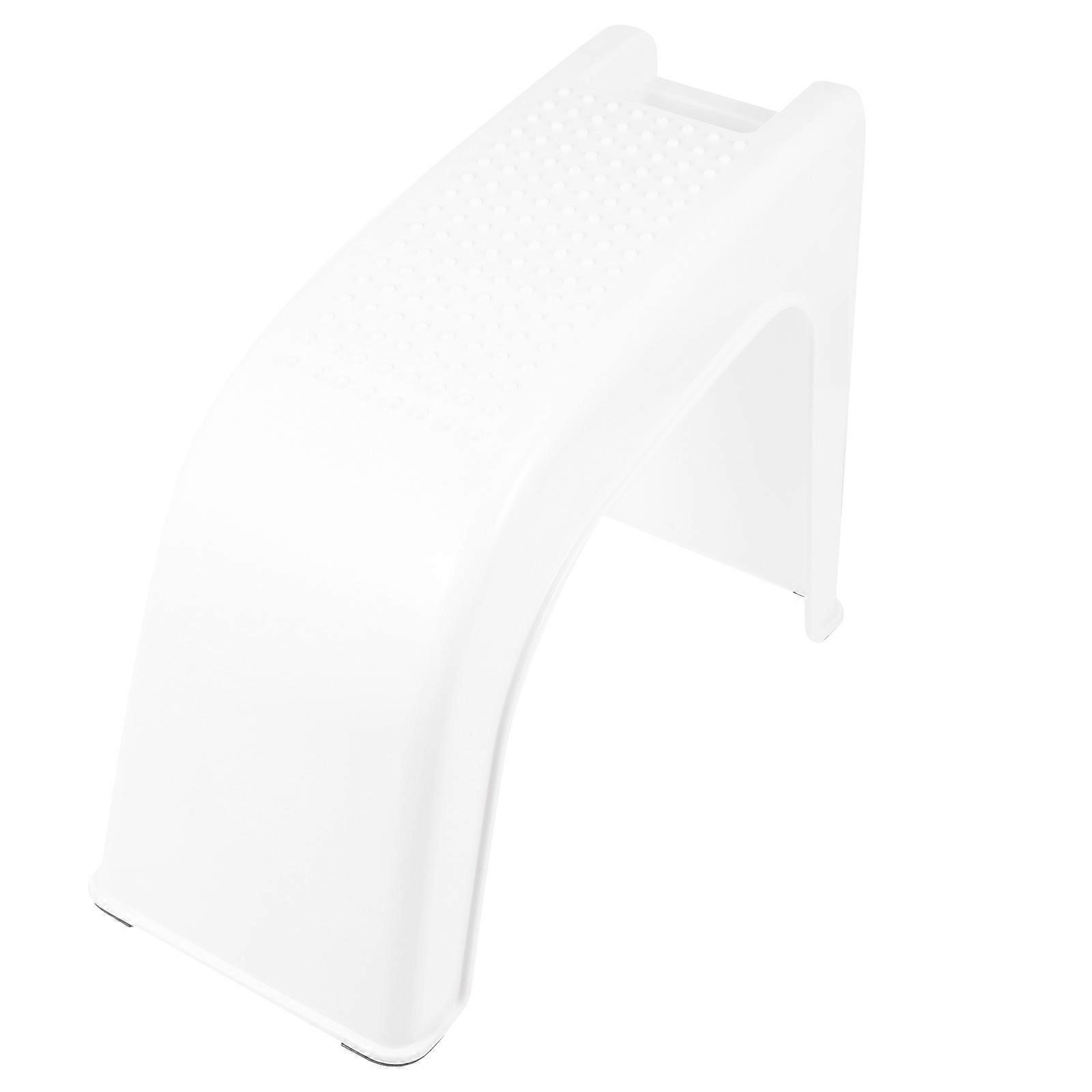 Skid Resistant Shower Stool for Comfortable Pedicure, Shaving & Support – Compact Design for Elderly and Pregnant Women
