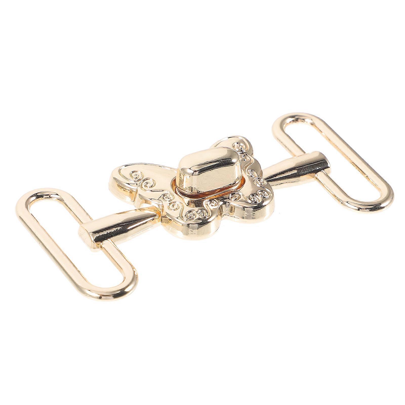 Coat Holder Buckle Clasp Metal Clothing Closure Buckle Toggle Buckles For Outerwear Women .2x3.6cm 1Pack